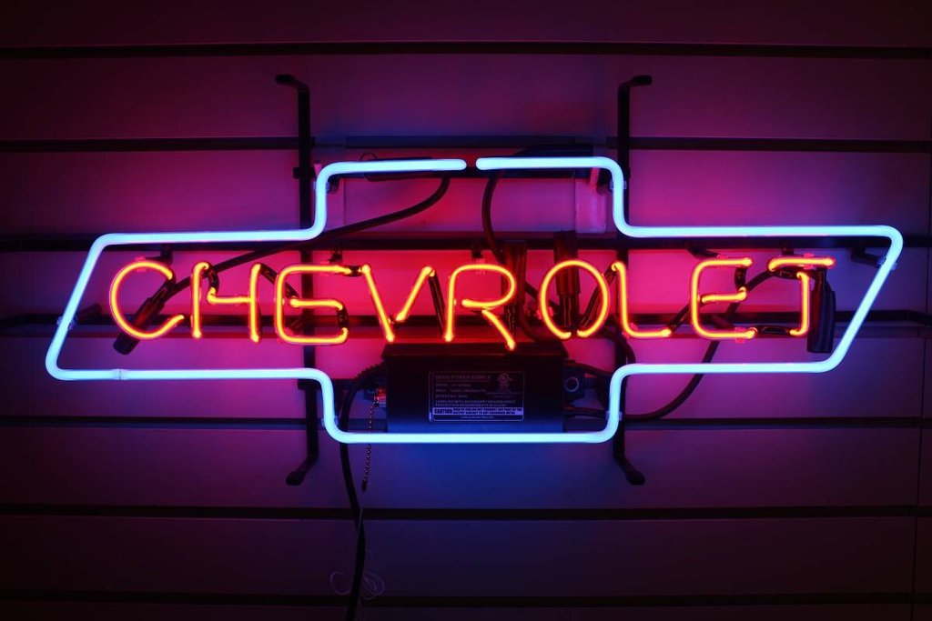Chevrolet Logo Neon Sign